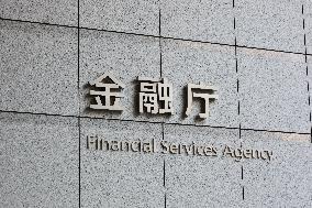 Financial Services Agency sign and logo